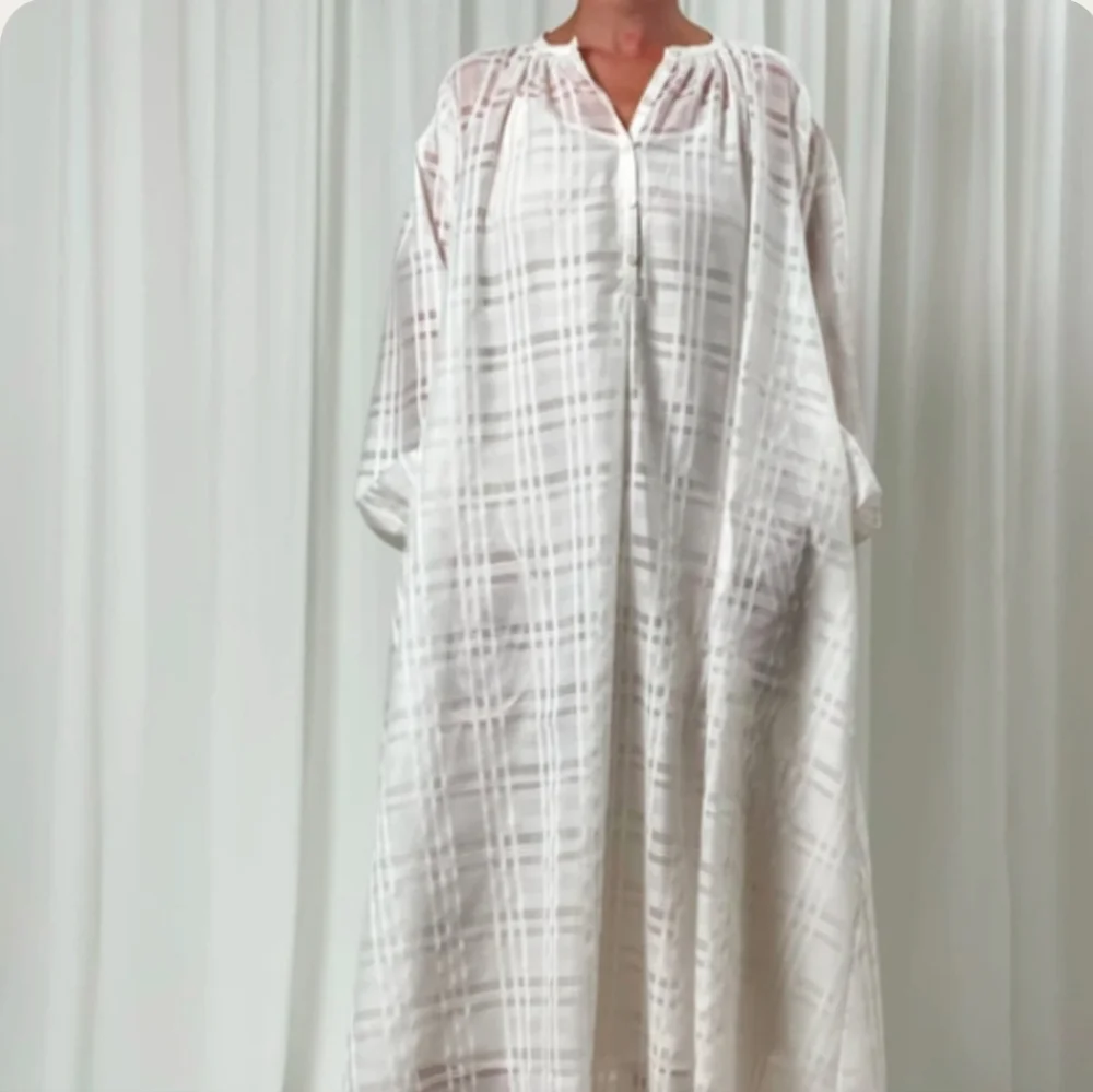 Birgette Herskind White Maxi Dress Size 36 - Picture 5 of 16